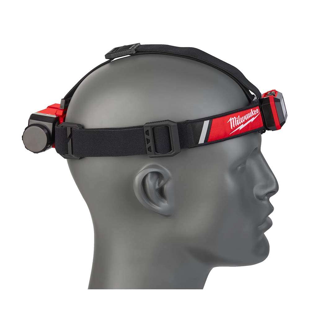 Milwaukee L4HLRP-201 600LM 4V 2.5Ah Rechargeable Hard Headlamp 5
