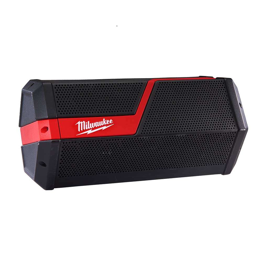 Milwaukee Jobsite Speaker, 12/18V Bluetooth Speaker for Site Audio 1