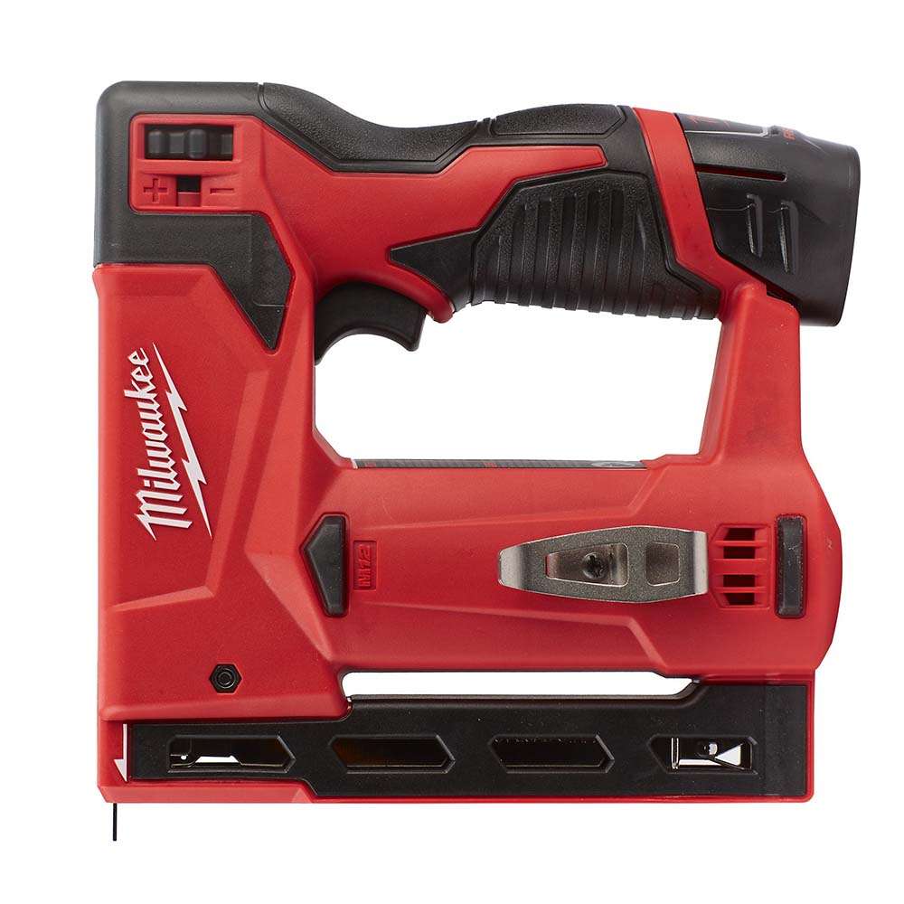 Milwaukee M12BST-0 12V Compact Stapler Gun (Bare Tool)  2