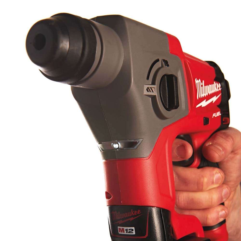 Milwaukee M12CH-0 Fuel SDS Plus Cordless Hammer Drill (Bare Tool)  4