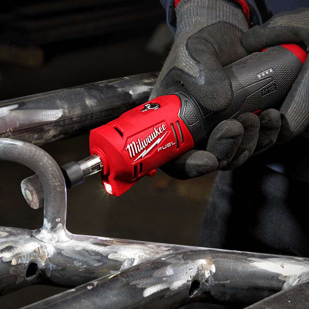 الجلاخة المستقيمة ميلووكي (Milwaukee) قياس (50MM) ببطارية (12V) موديل (M12FDGS-0 Fuel) تباع دون ملحقات 6