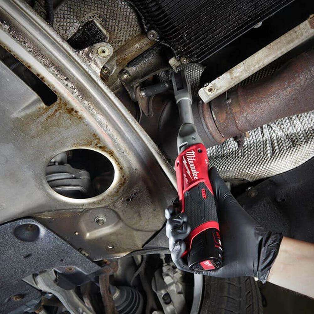 Milwaukee M12FIR38LR-0 Fuel 3/8" Extended Reach Impact Ratchet (Bare Tool)  8