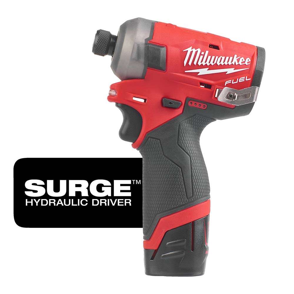 Milwaukee M12FQID-0 Fuel 1/4" 12V Cordless Hex Hydraulic Impact Driver (Bare Tool) 3