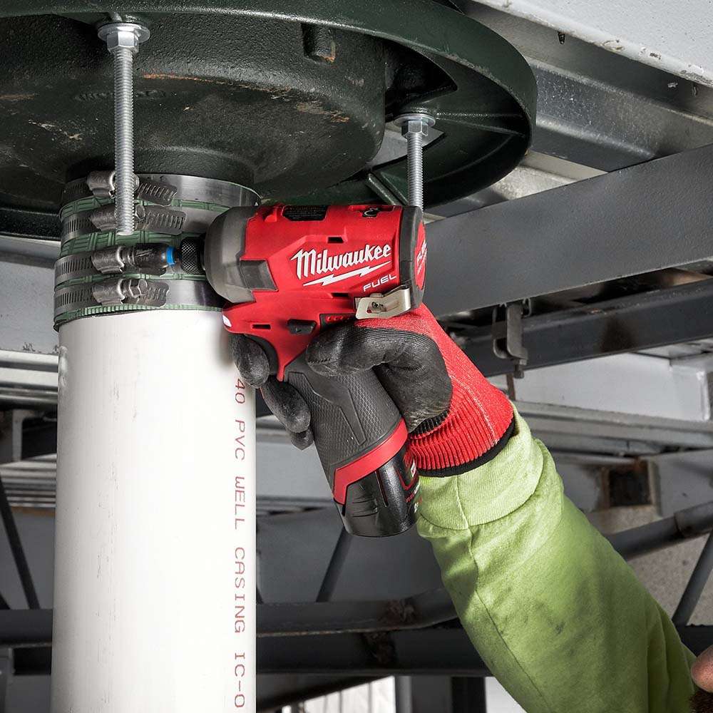 Milwaukee M12FQID-0 Fuel 1/4" 12V Cordless Hex Hydraulic Impact Driver (Bare Tool) 5