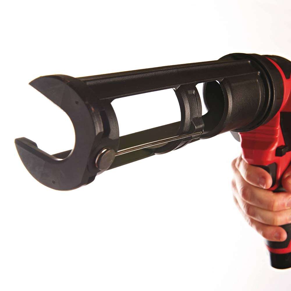 Milwaukee 12V Caulk Gun Kit, Sub-Compact Sealant Gun with 310ml Holder 1