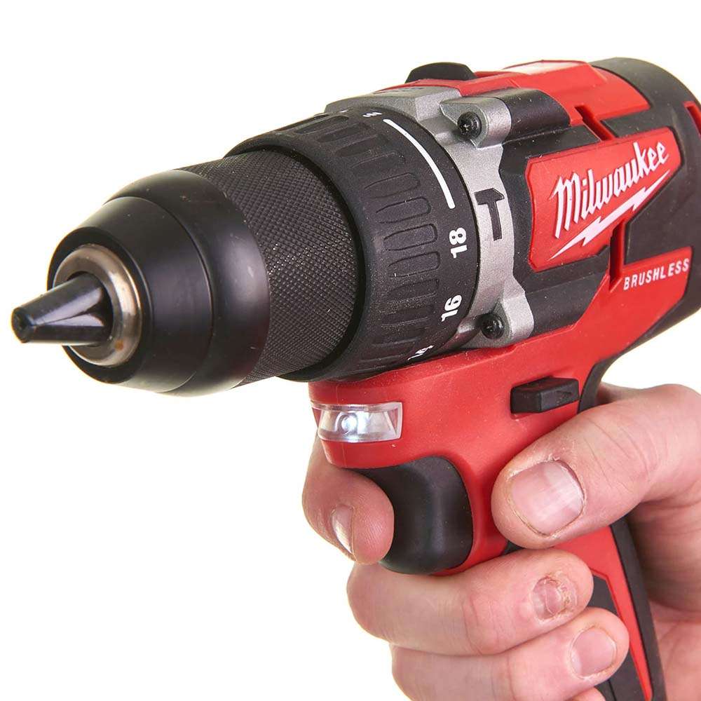 Milwaukee Compact Brushless Percussion Drill, 12V, Lightweight Combi for Daily Use 2