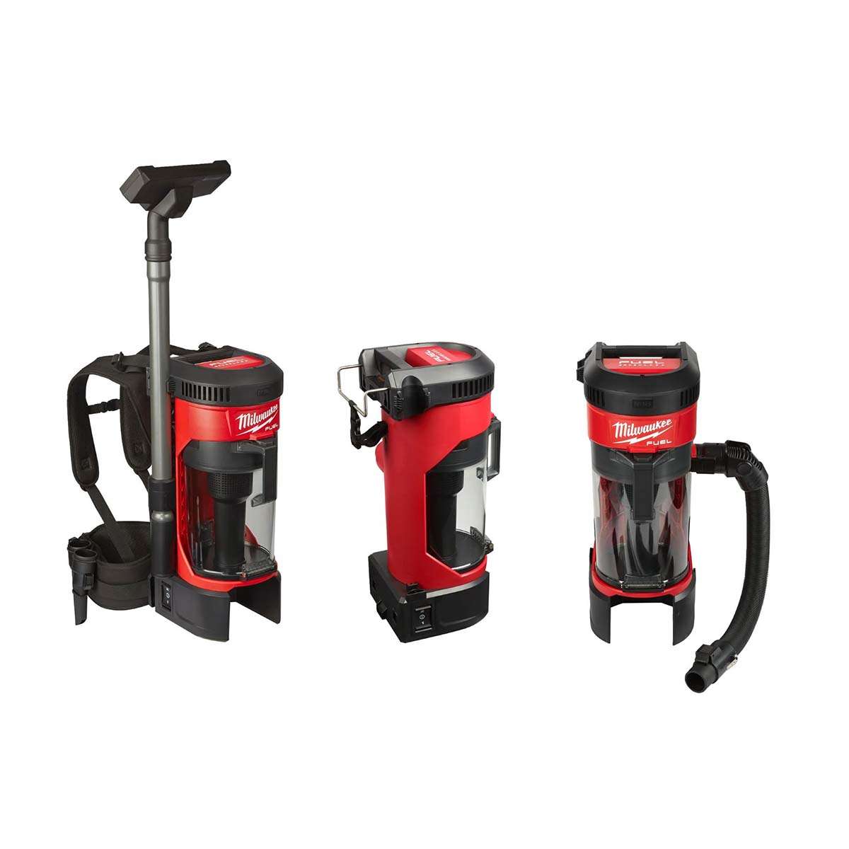 Milwaukee M18FBPV-901 18V 9Ah Li-ion Cordless Backpack Vacuum Cleaner Kit 10