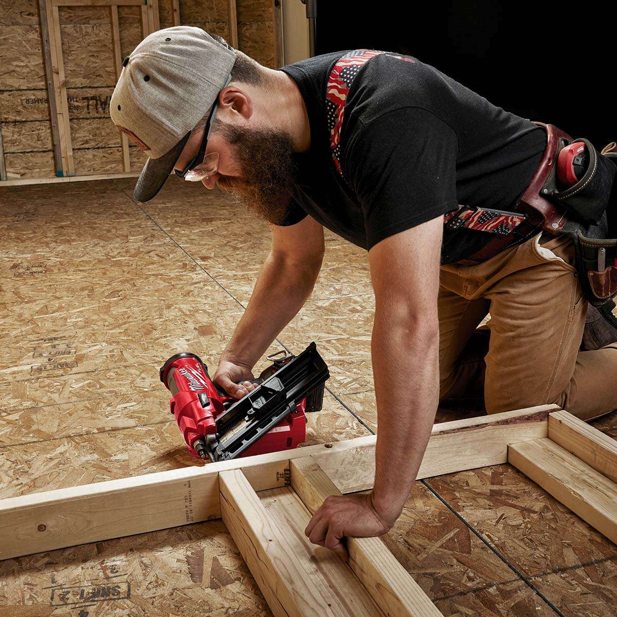 Milwaukee M18FFN-0C Fuel Cordless Framing Nailer, 51 Nails/Set (Bare Tool) 8