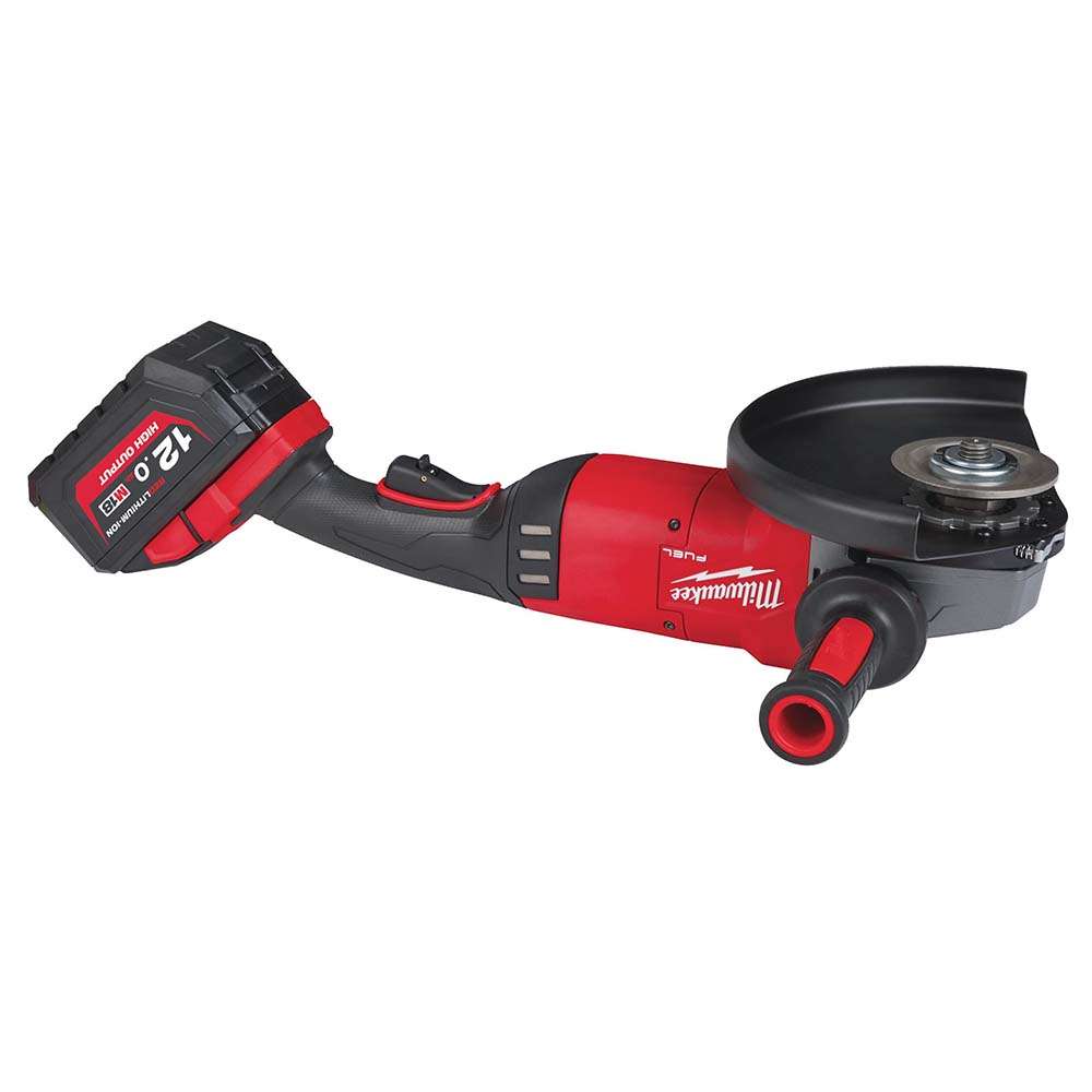 Milwaukee M18FLAG230XPDB-121C Fuel 230MM 18V 12Ah Cordless Large Angle Grinder With Paddle Switch  5