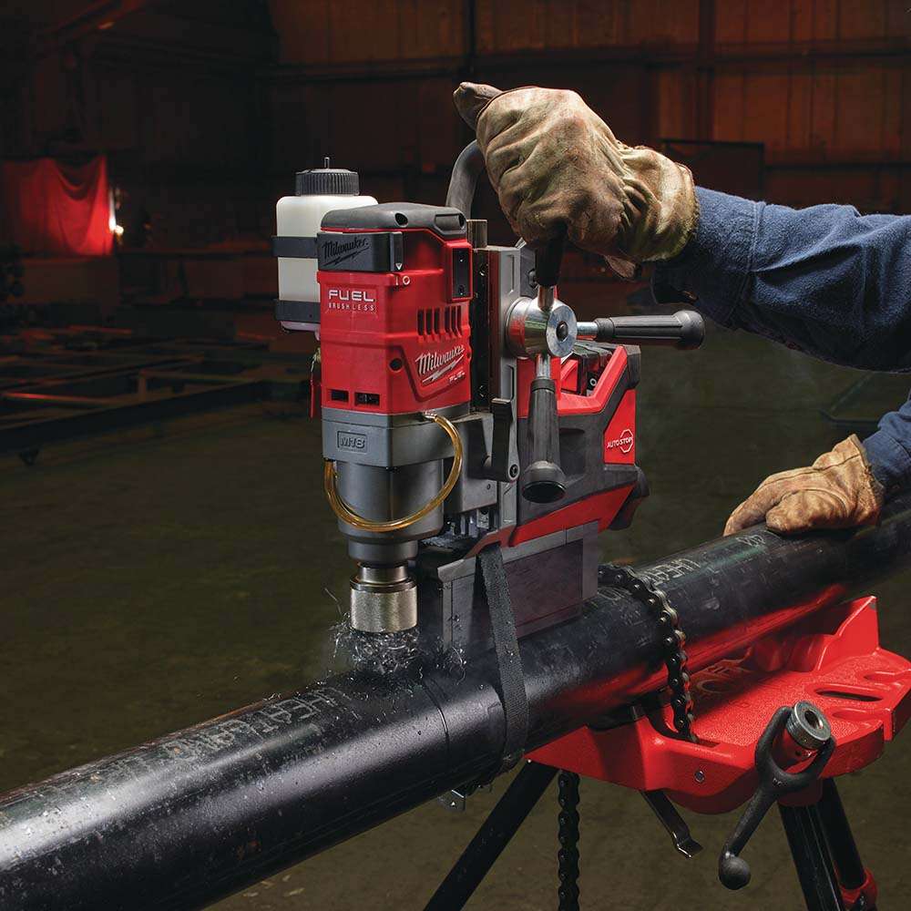 Milwaukee M18FMDP-502C Fuel 18V 5Ah X 2 Magnetic Drilling Press With Permanent Magnet 13