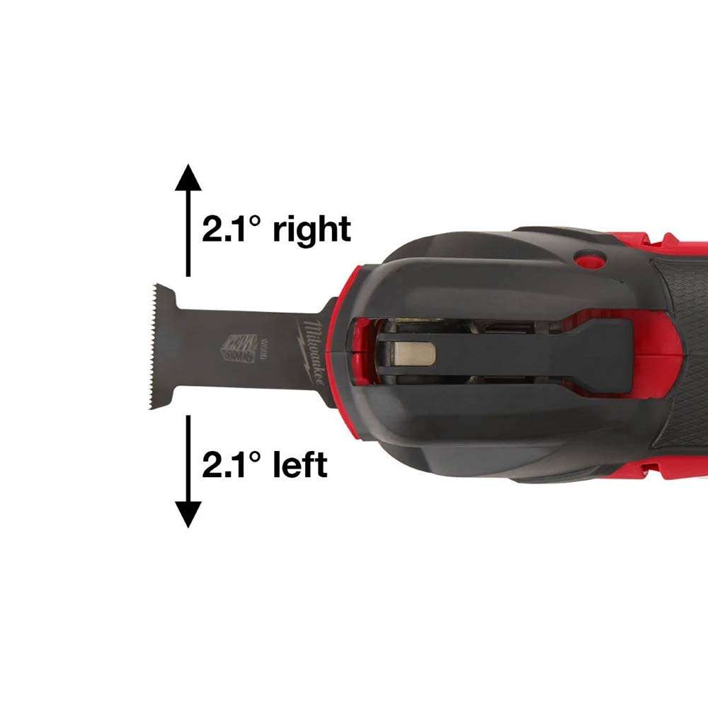 ماكينة ميلووكي (Milwaukee) متعددة الاستخدامات ببطارية ليثيوم أيون (18V-2AhX2) موديل (M18FMT-202X) 11