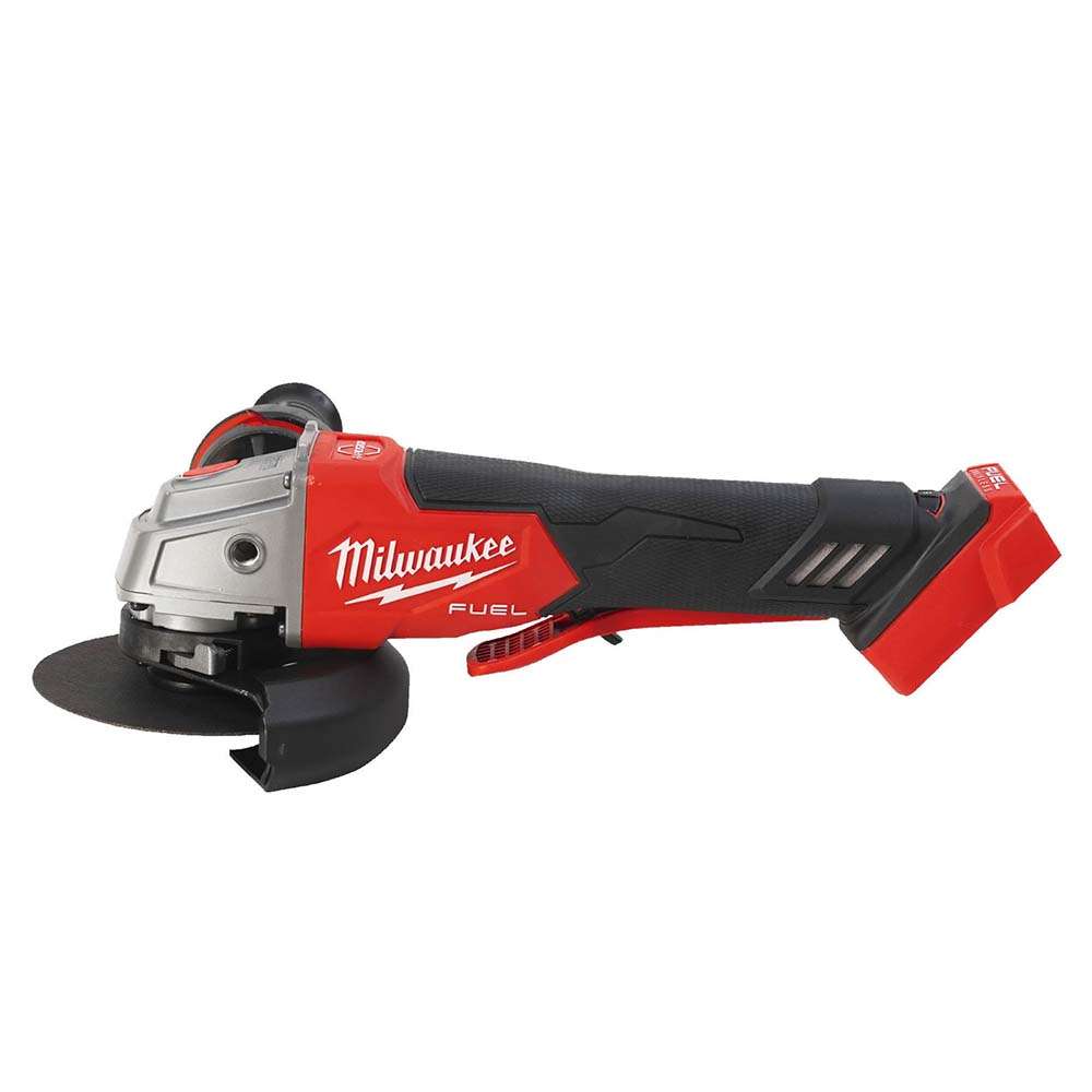 Milwaukee Fuel 125mm Angle Grinder Kit, Variable-Speed Paddle Grinder with 2 x 5.0Ah - Pack of 2 Battery 3