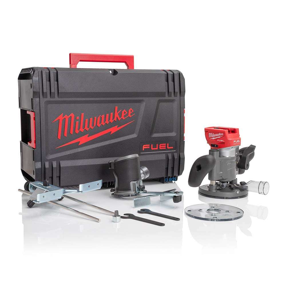 Milwaukee M18FTR-0X Fuel 146MM 18V Li-ion Cordless Trim Router (Bare Tool) 6