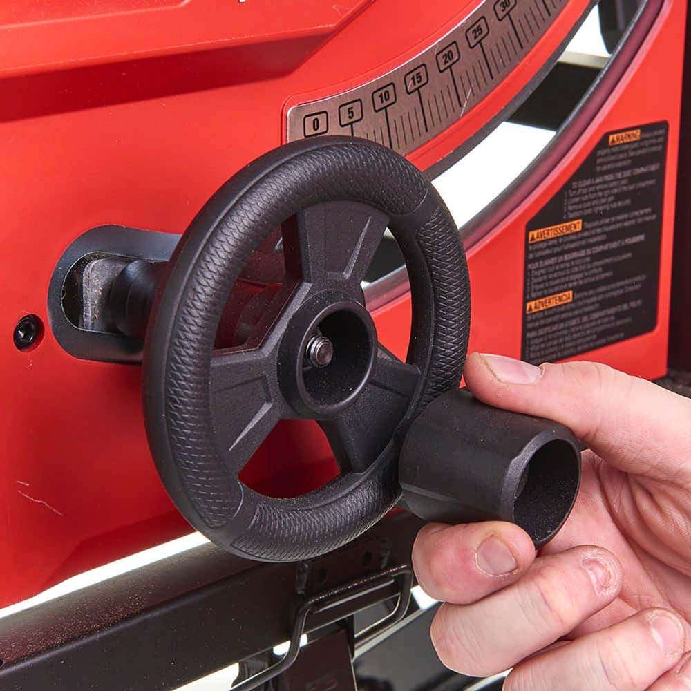 منشار الطاولة اللاسلكي ميلووكي (Milwaukee) قياس (210MM) بمفتاح واحد و بطارية ليثيوم أيون (18V-12Ah) موديل (M18FTS210-121B) 7