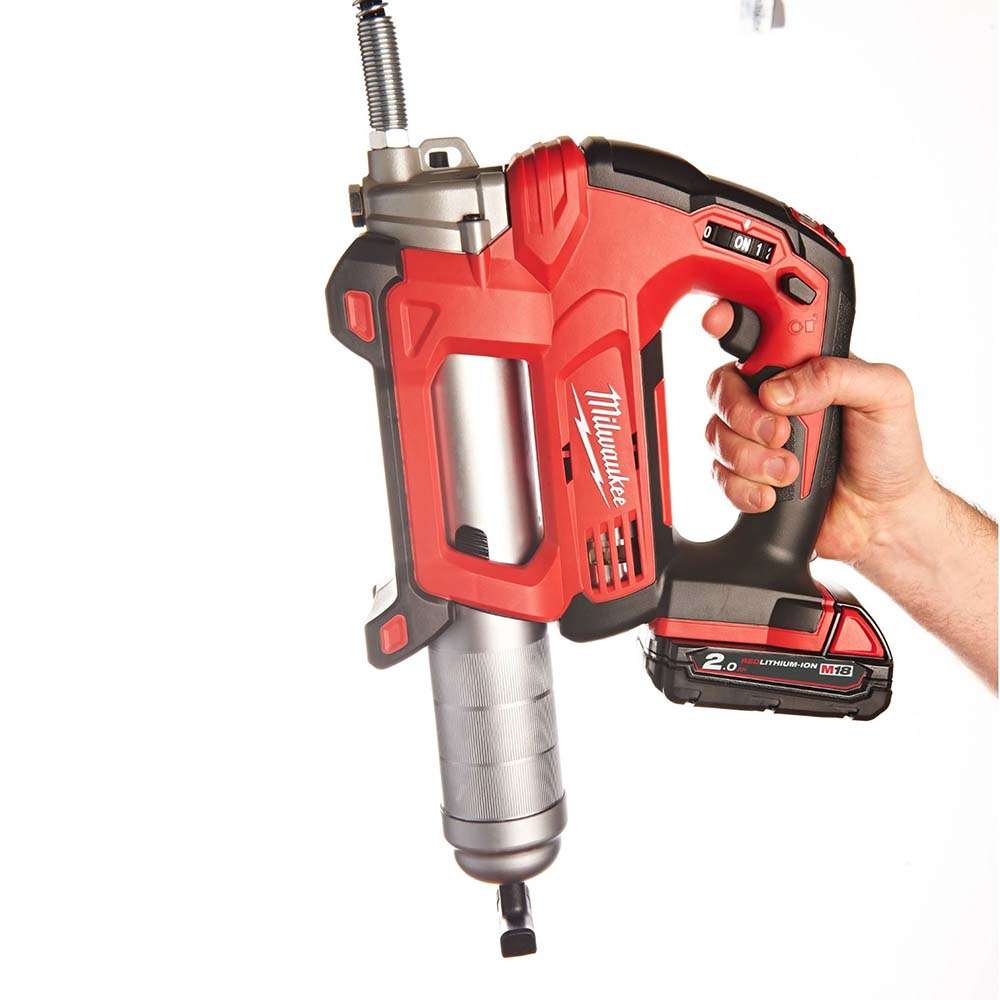 Milwaukee M18GG-502B 18V 5Ah X 2 Li-ion Cordless Grease Gun Kit 3