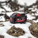 Milwaukee Red Lithium 18V 12.0Ah Battery, High Output, Maximum Runtime for Fuel Tools 6
