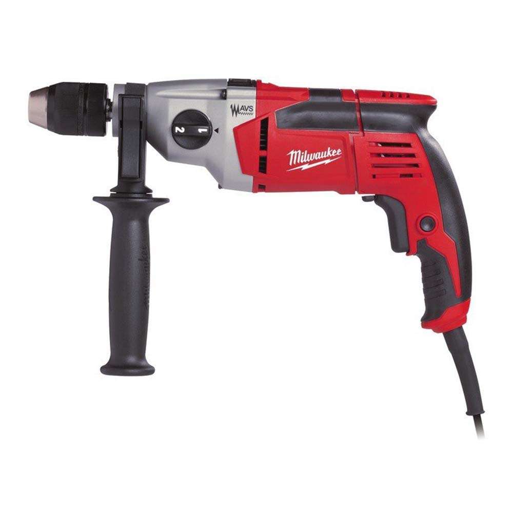 Milwaukee PD2E22R 13MM 850W 240V Corded 2-Speed Percussion Drill 0