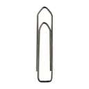 Maxi Paper Clips, Boat Shape, 50 Mm, Smooth Steel, Organise Documents, For School & Office Use – Box Of 100 Pcs 1