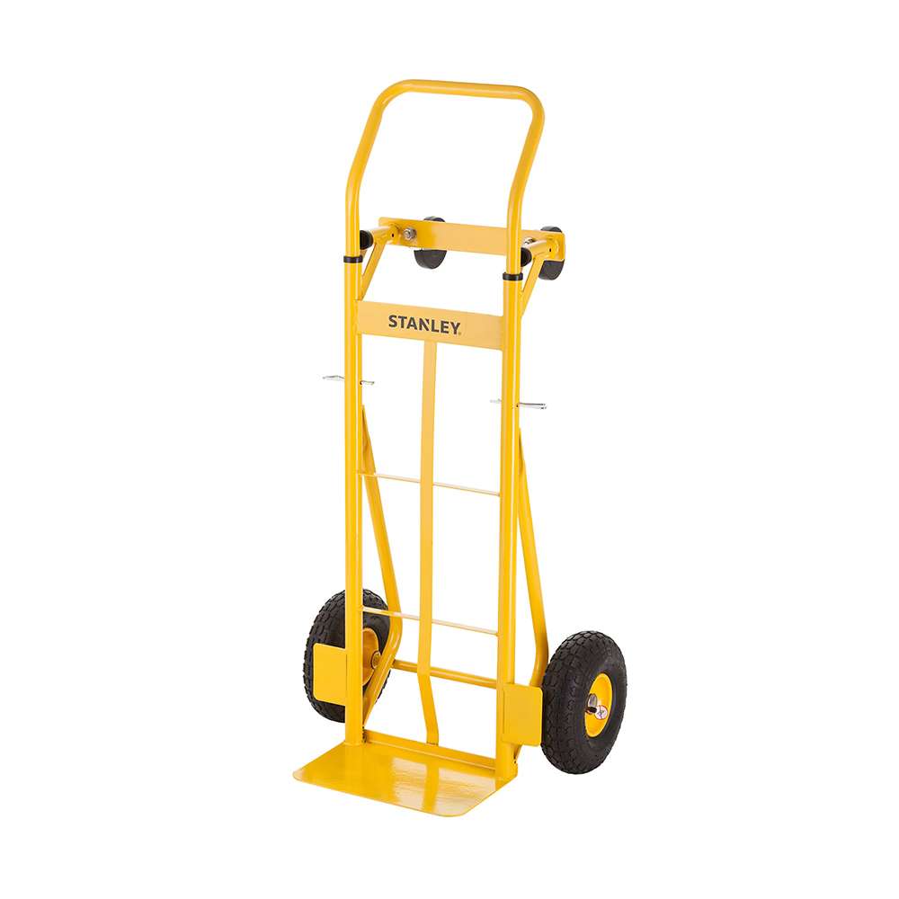 عربة الشحن اليدوية الفولاذية متعددة الاستخدامات من (Stanley) بعجلات هوائية و قدرة تحميل (200kg) 3