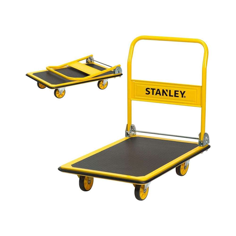 Stanley SXWTD-PC528 300Kg Steel Platform Truck - Yellow 2