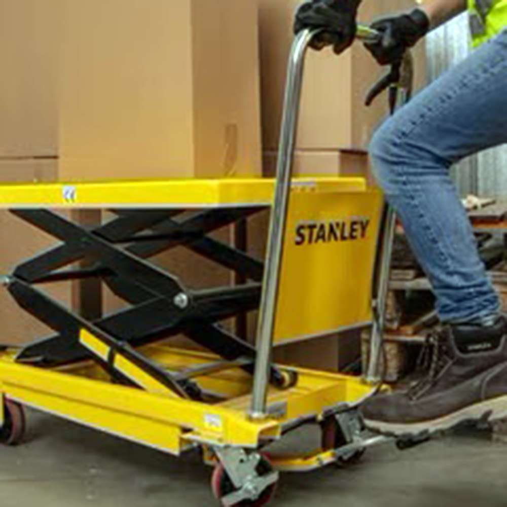 Stanley Table Lifter Trolley Scissor (800Kg Capacity) 4