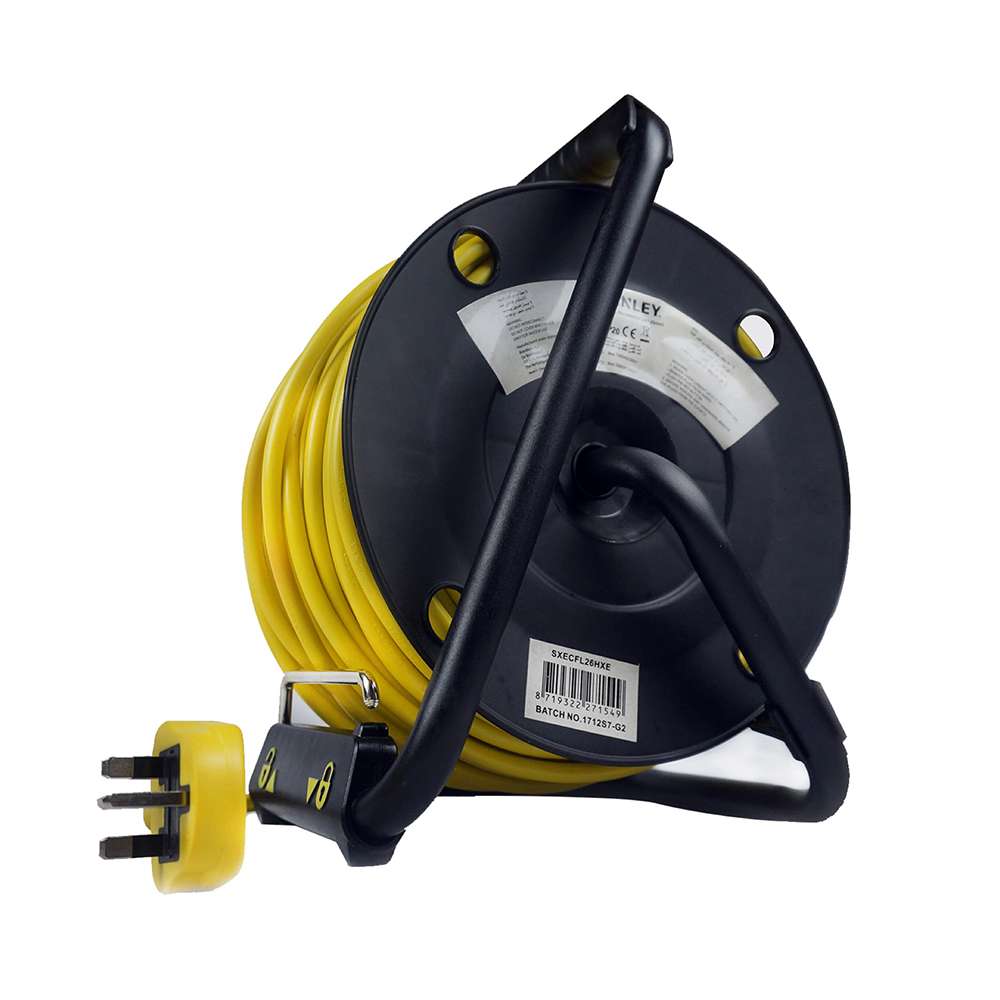 Stanley 4 Socket 50m Cable Reel  3