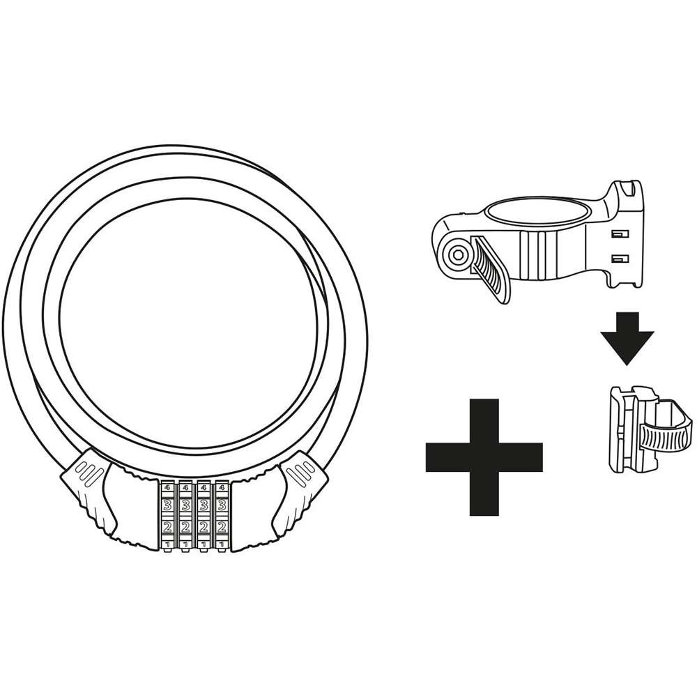 Stanley Bike Lock Cable Combination 10x1800 2