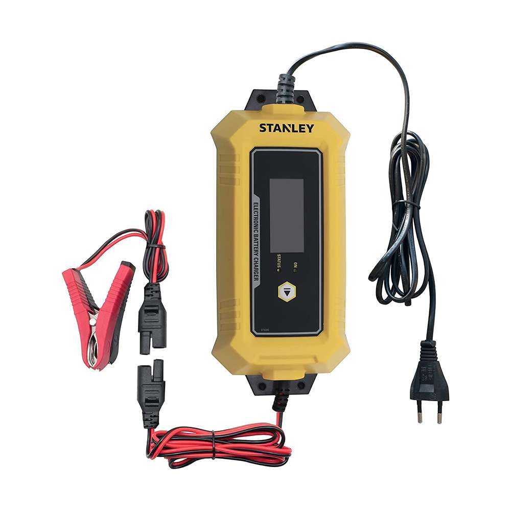 Stanley Smart Battery Charger 8 Amp for 6V/12V Batteries 0