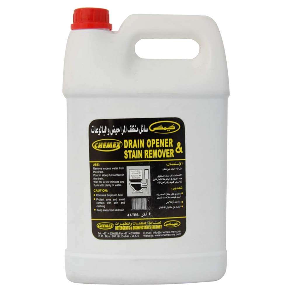 منظف الصرف الصحي من كيمكس سعة (4L) يباع (4Pcs/Pack) 0