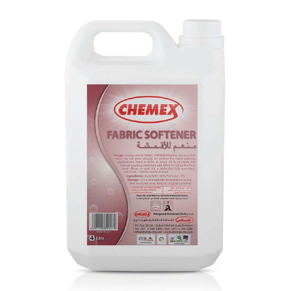 Chemex Fabric Softener, 5L (4Pcs per Pack) 0
