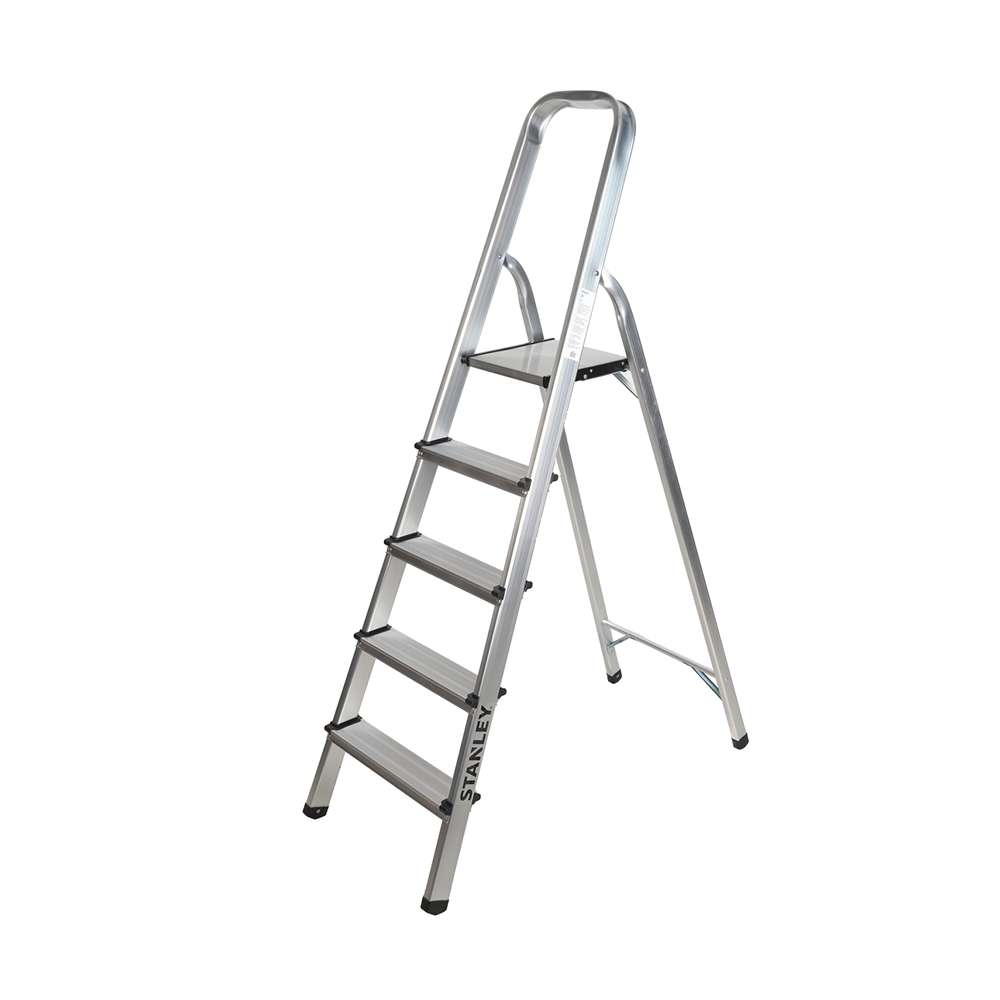 Stanley 5 Step Aluminium Ladder 110 x 450 x 1580mm 0