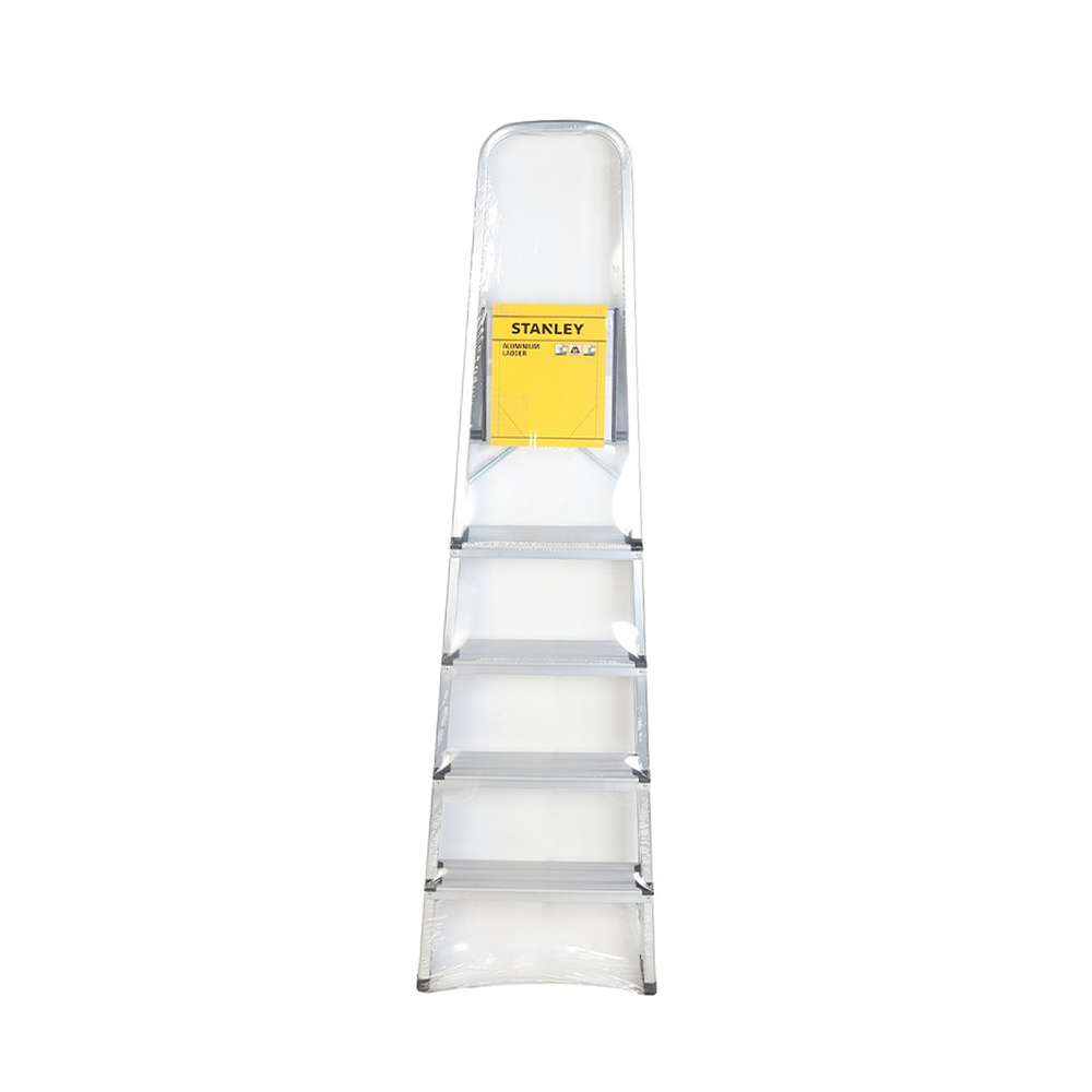 Stanley SXLDAL-005 150Kg Capacity 5-Step Aluminium Ladder - Silver 1