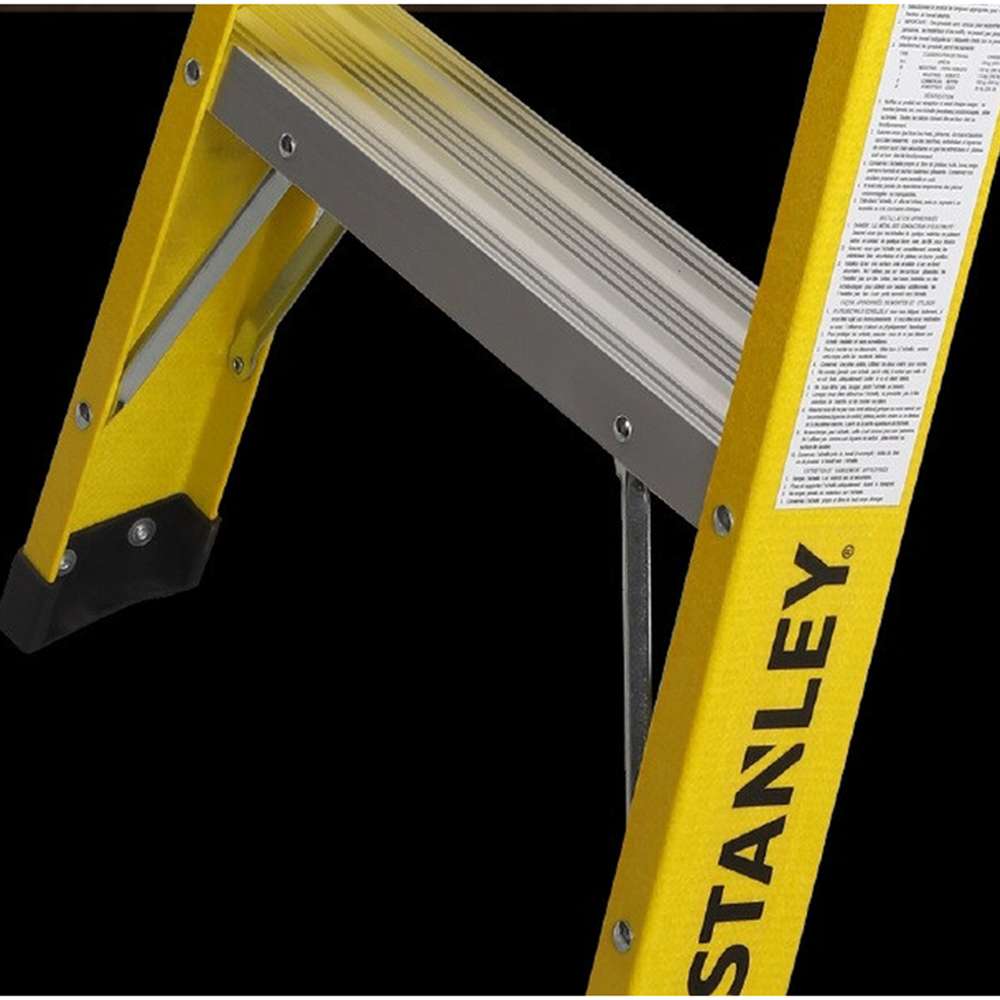 Stanley 6 Step Fiberglass Ladder 140 x 560 x 1880mm 3