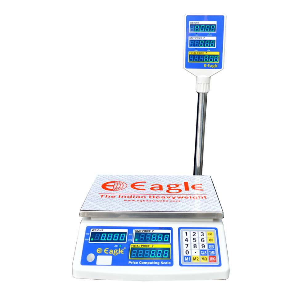 ميزان إيجل (Eagle) مع ميزة حساب السعر بسعة وزنية (5g-15kg) موديل (EPC 113 POLE) 2