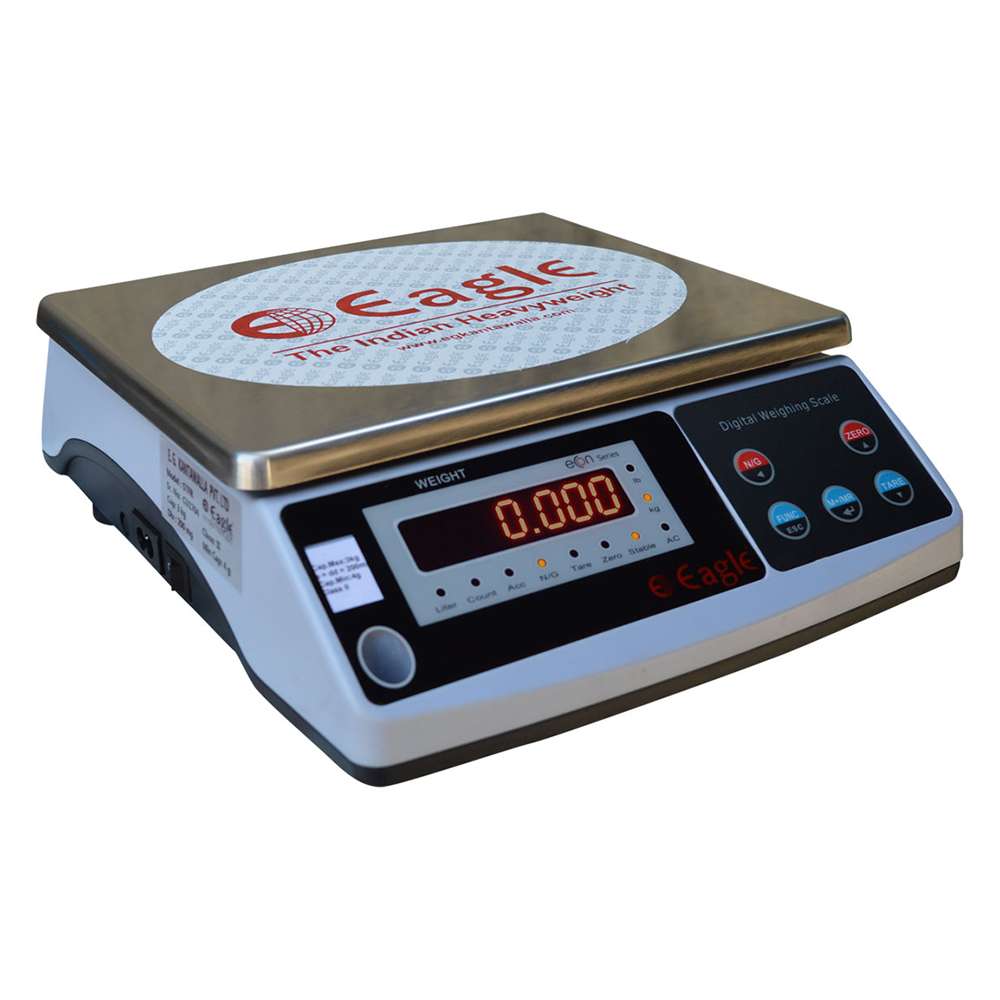 Eagle ECON - 15 Table Top Weighing Scale, Capacity 1 g - 15 kg 0