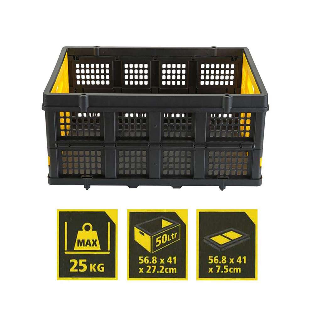 Stanley SXWT-FT505 Folding Basket, Capacity 40Ltr/25Kg 0