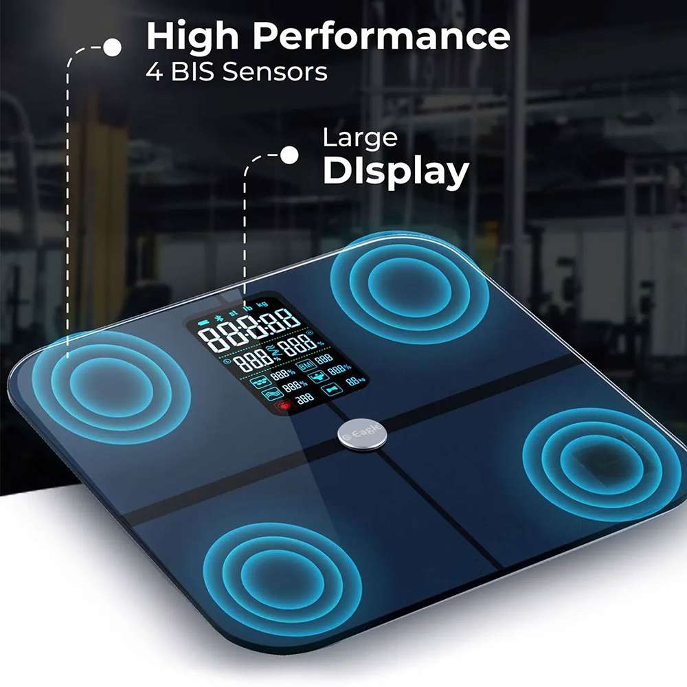 Eagle EEP1002A Smart Personal Weighing Scale with bluetooth connectivity, Capacity 100gm-200Kg 13