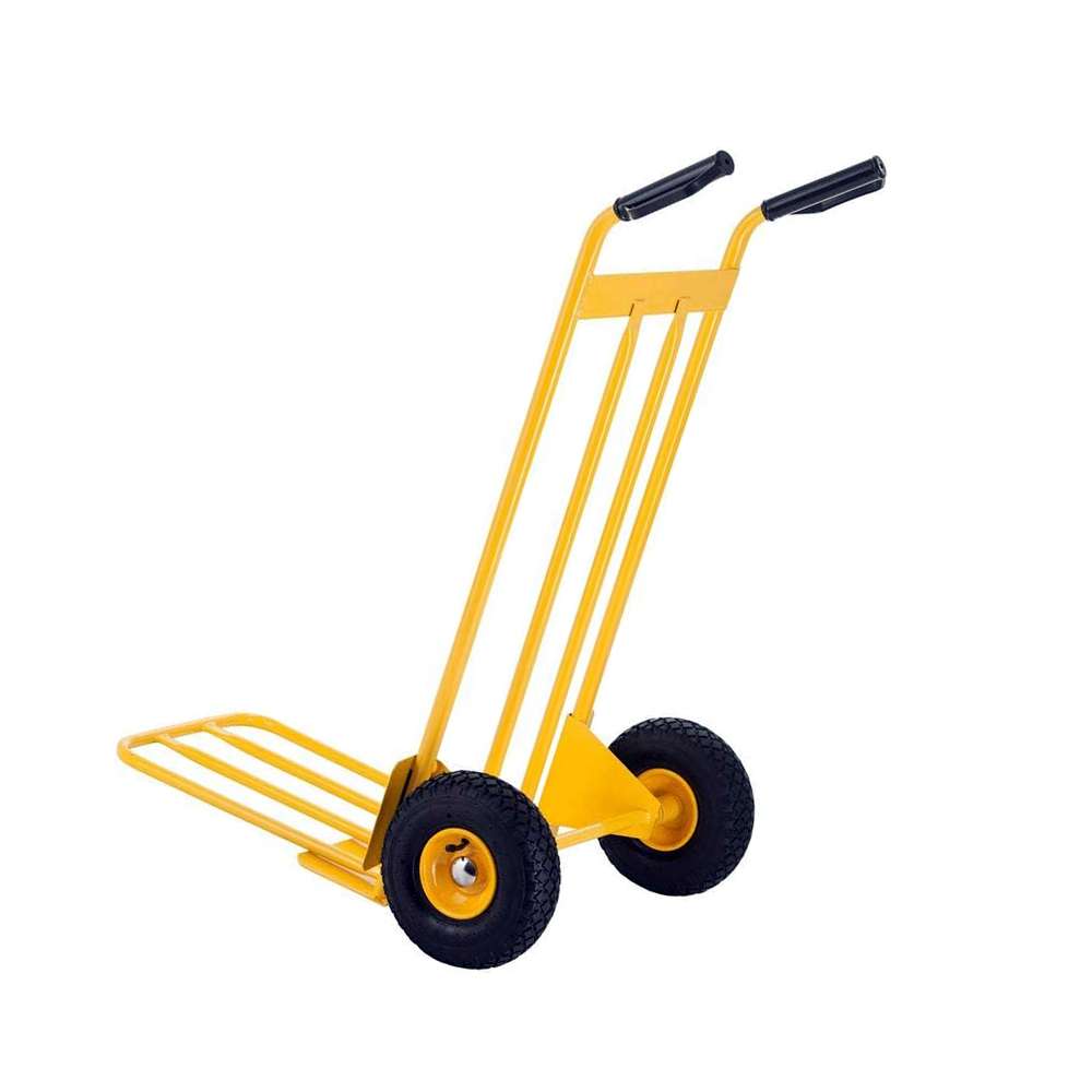 Stanley SXWTD-HT535 200kg Steel Hand Truck with 260mm Wheel Dia - Yellow 3