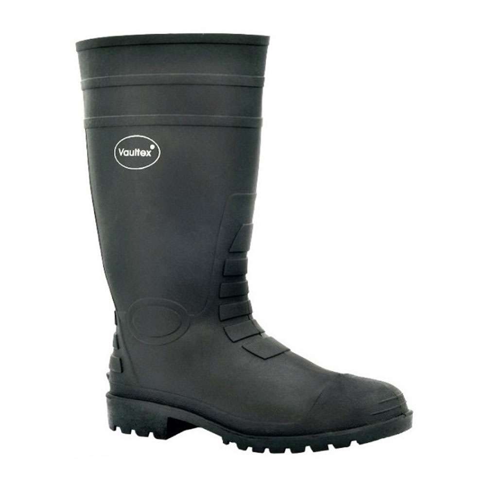 Vaultex RBT PVC Steel Toe Safety Gumboots - Black, 41