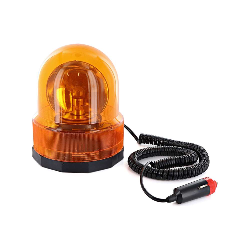 12V Orange Magnetic Revolving 0