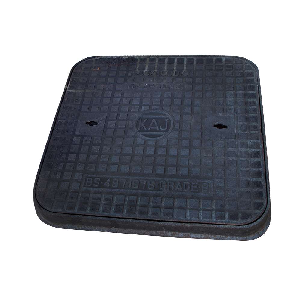 60 x 60cm x 90Kg Telephone Manhole Cover Double Seal 0