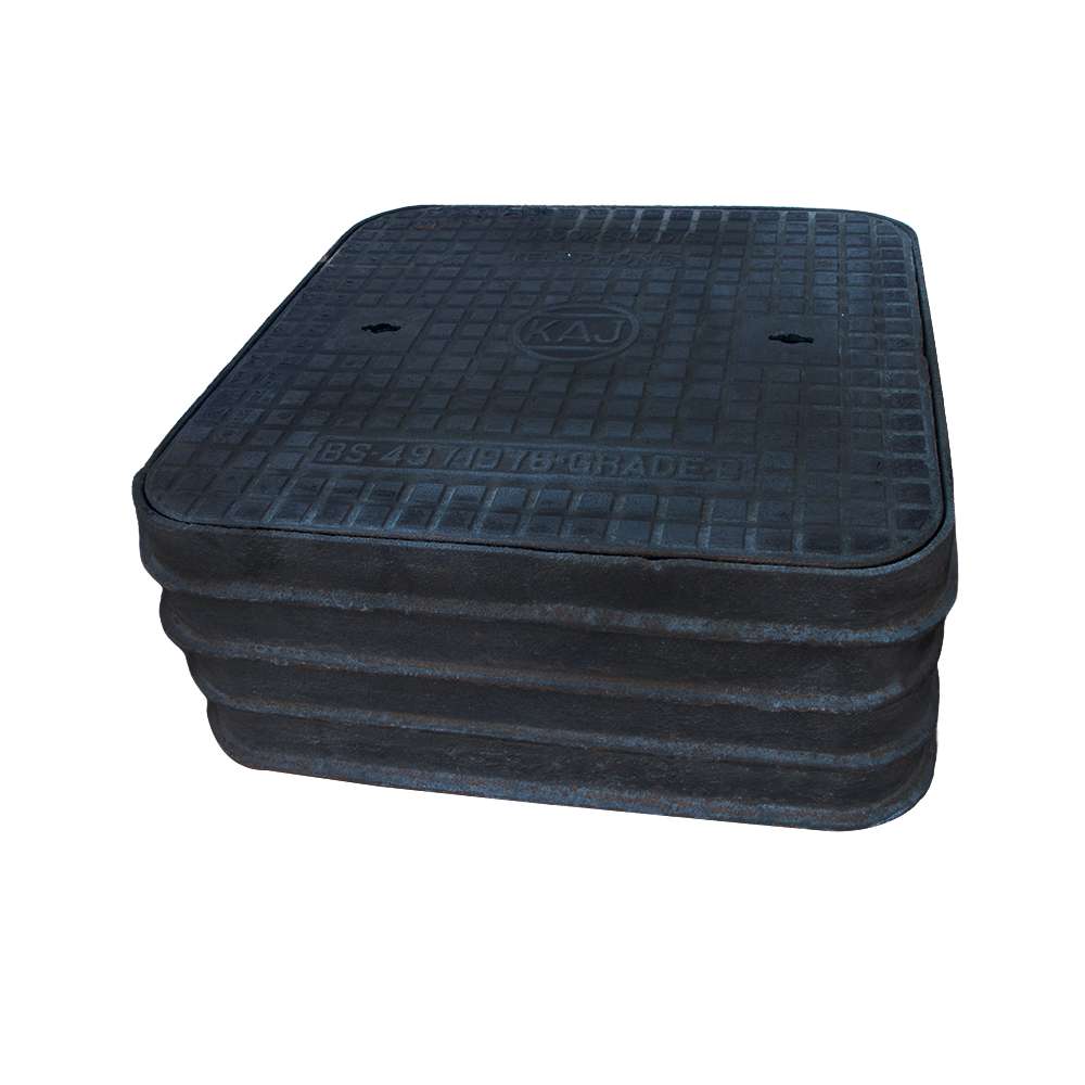 60 x 60cm x 90Kg Telephone Manhole Cover Double Seal 1