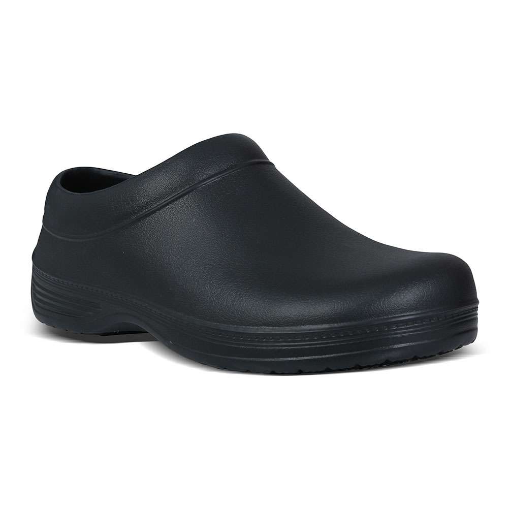 Workland DHA Anti Slip Kitchen Clogs, Black 0