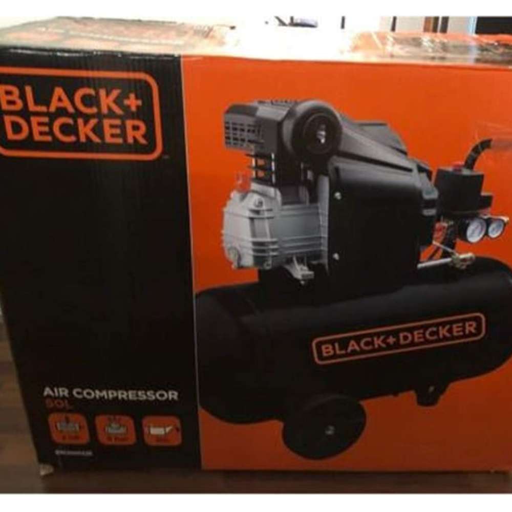 Black + Decker Air Compressor BD205/24 8 Bar 1.5 HP 2