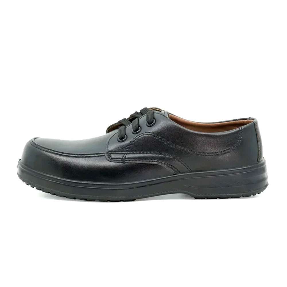 Vaultex VE4 Low Ankle Executive S3 Composite Toe Safety Shoes, Black 1