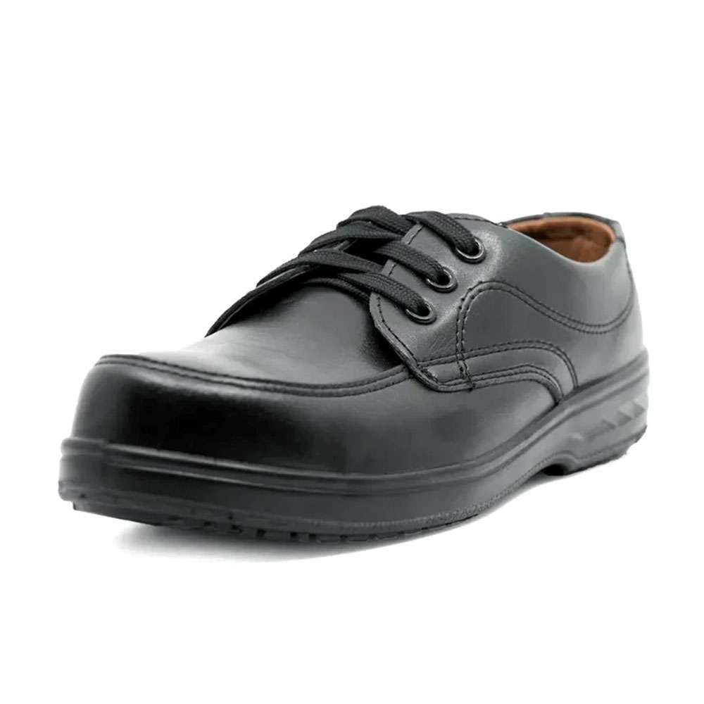 Vaultex VE4 Low Ankle Executive S3 Composite Toe Safety Shoes, Black 2