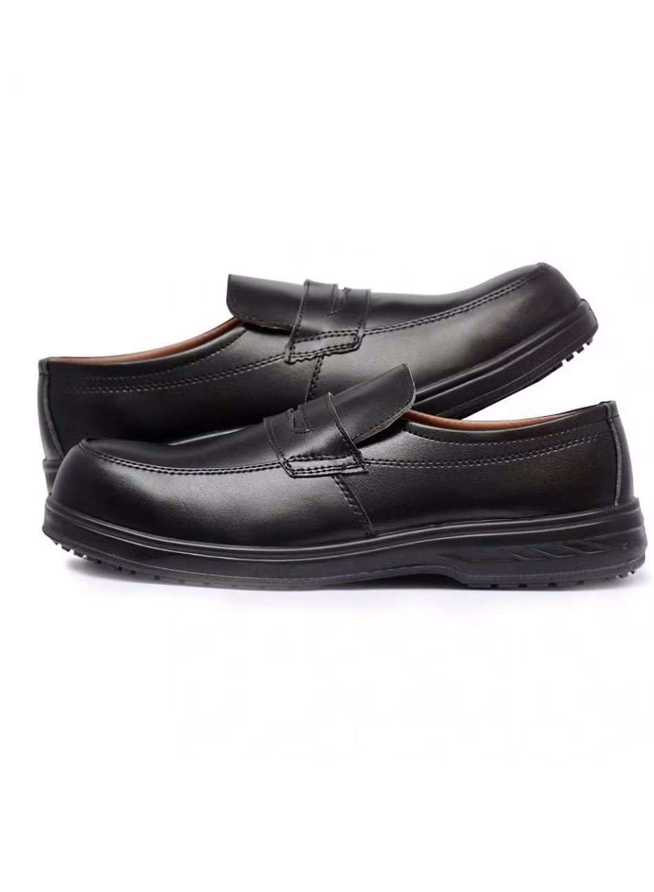 Vaultex VE5 S3 Low Ankle Steel Toe Executive Safety Shoes - Black, 45 2