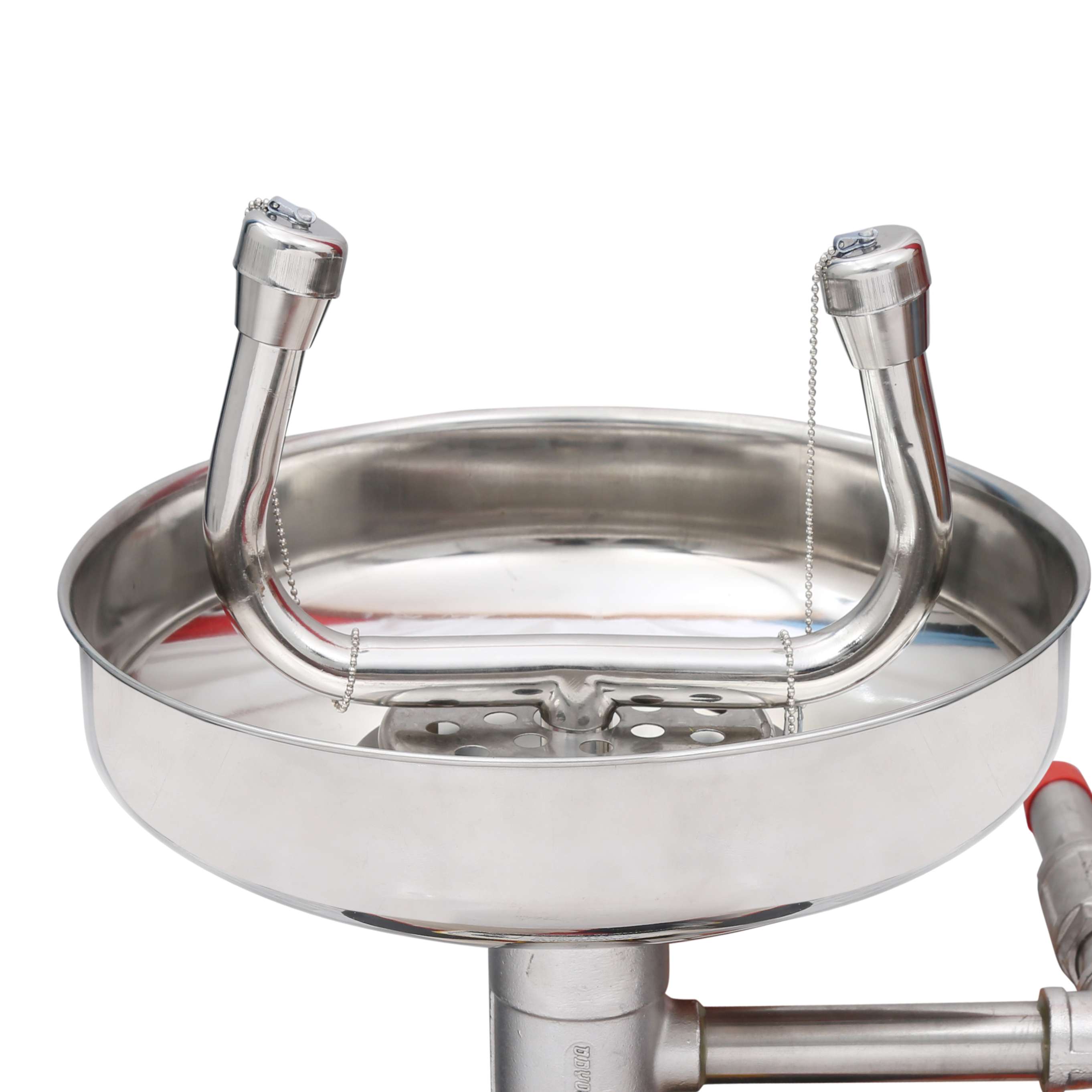 Vaultex BAC 4810 Stainless-Steel Emergency Wall-Mounted Eyewash Station 1