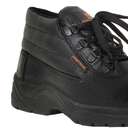 Armstrong AMS High Ankle Steel Toe Safety Shoes, Black 1