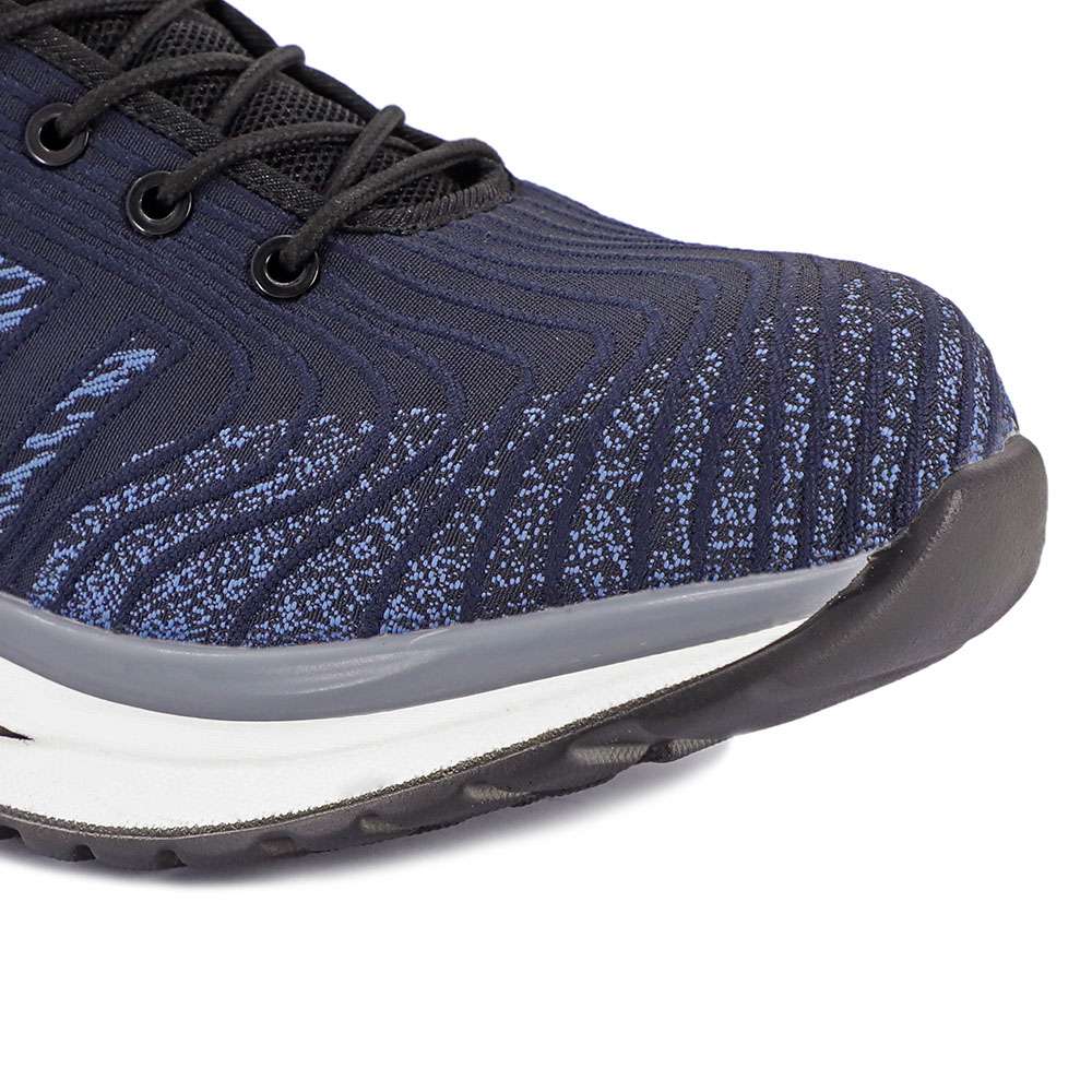 Workland DSP Low Ankle Composite Toe Safety Shoes, Navy/Light Blue, 42 3